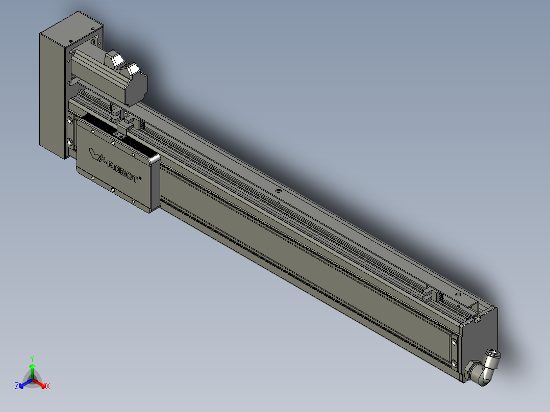威洛博VC8-S450-BR-P10正等轴测图