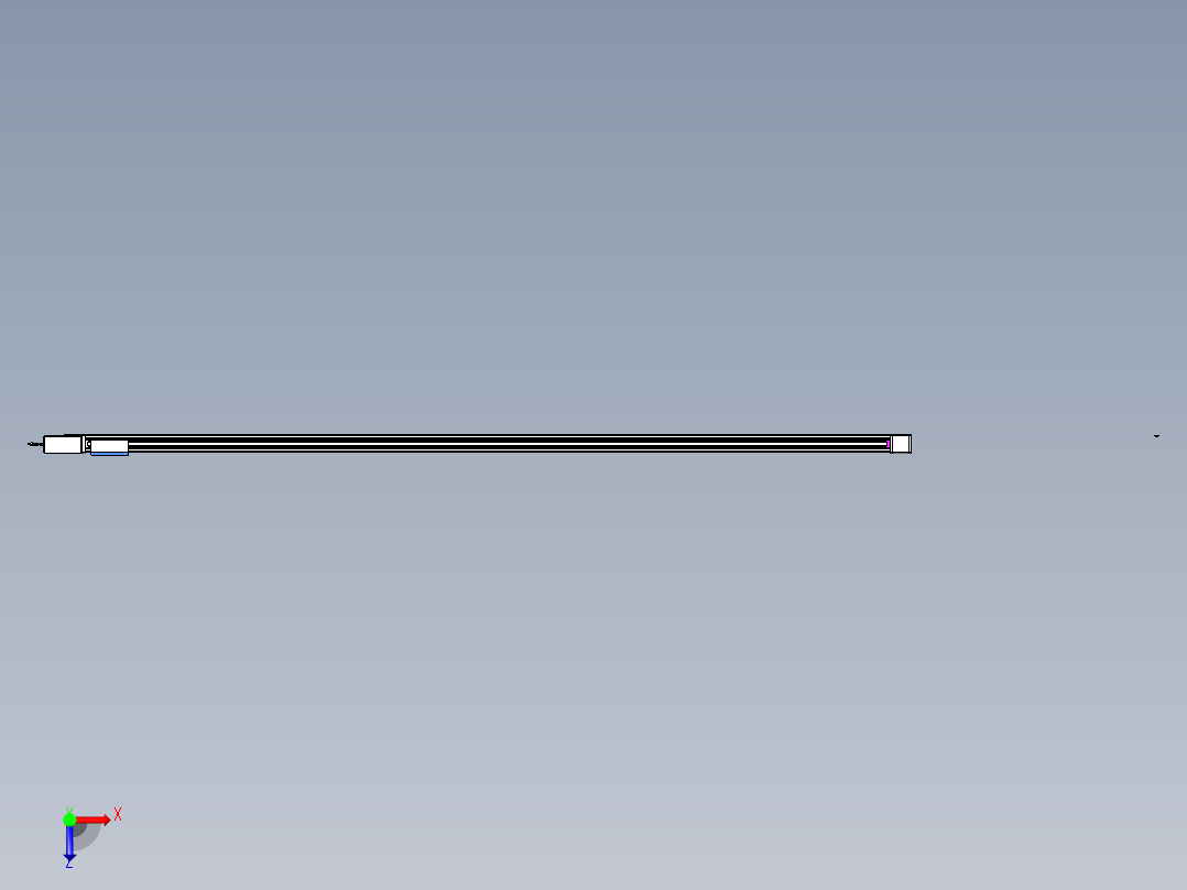 威洛博LB.GB同步带传动--欧规系列GB8-L96-S3650-BR-P40俯视图