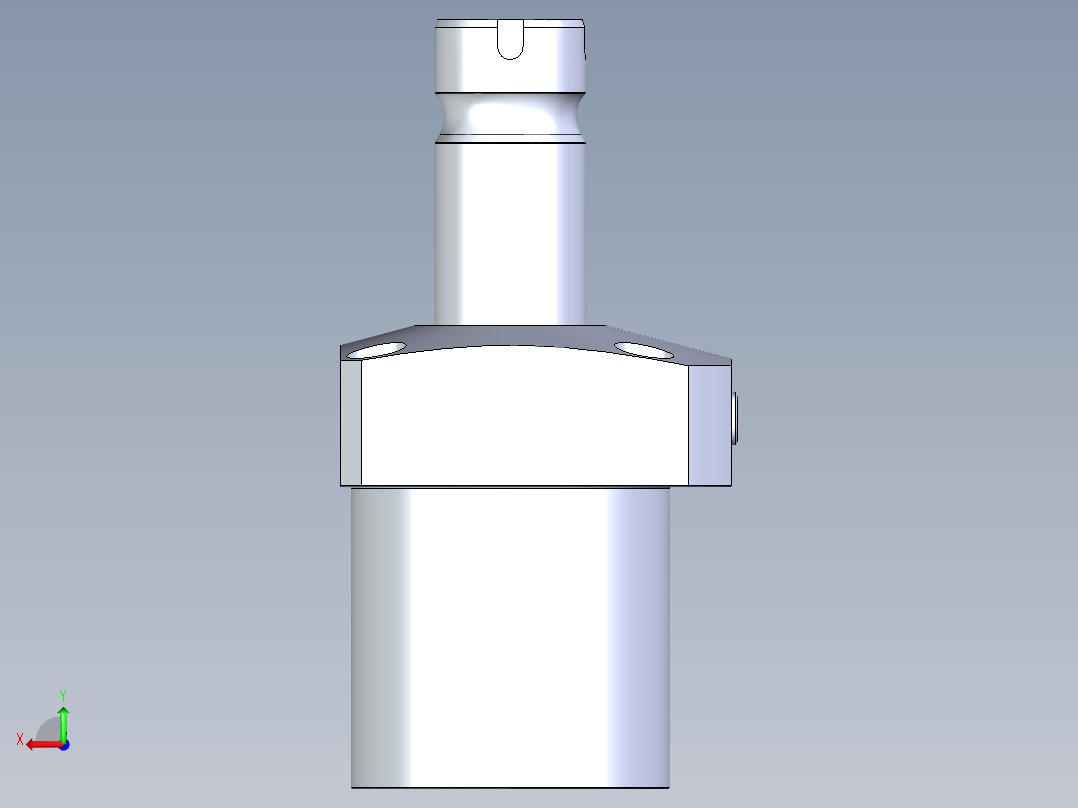 KOSMEKLHA0750-GR-F多系列多零件图纸模型后视图