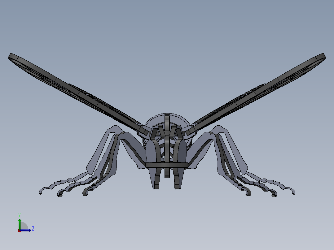 激光下料拼图蚂蚁AutoCAD, SOLIDWORKS 2016左视图
