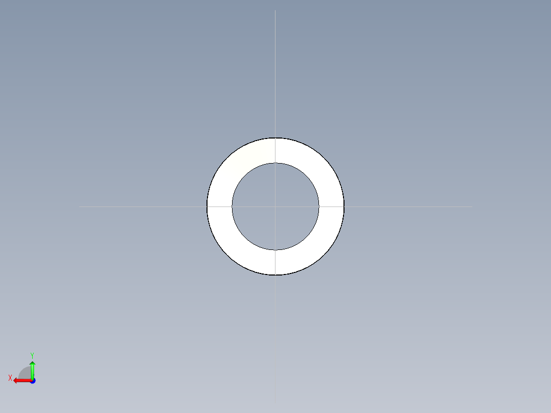 盤型彈簧(軸承用)DS-3D多系列多零件图纸模型后视图