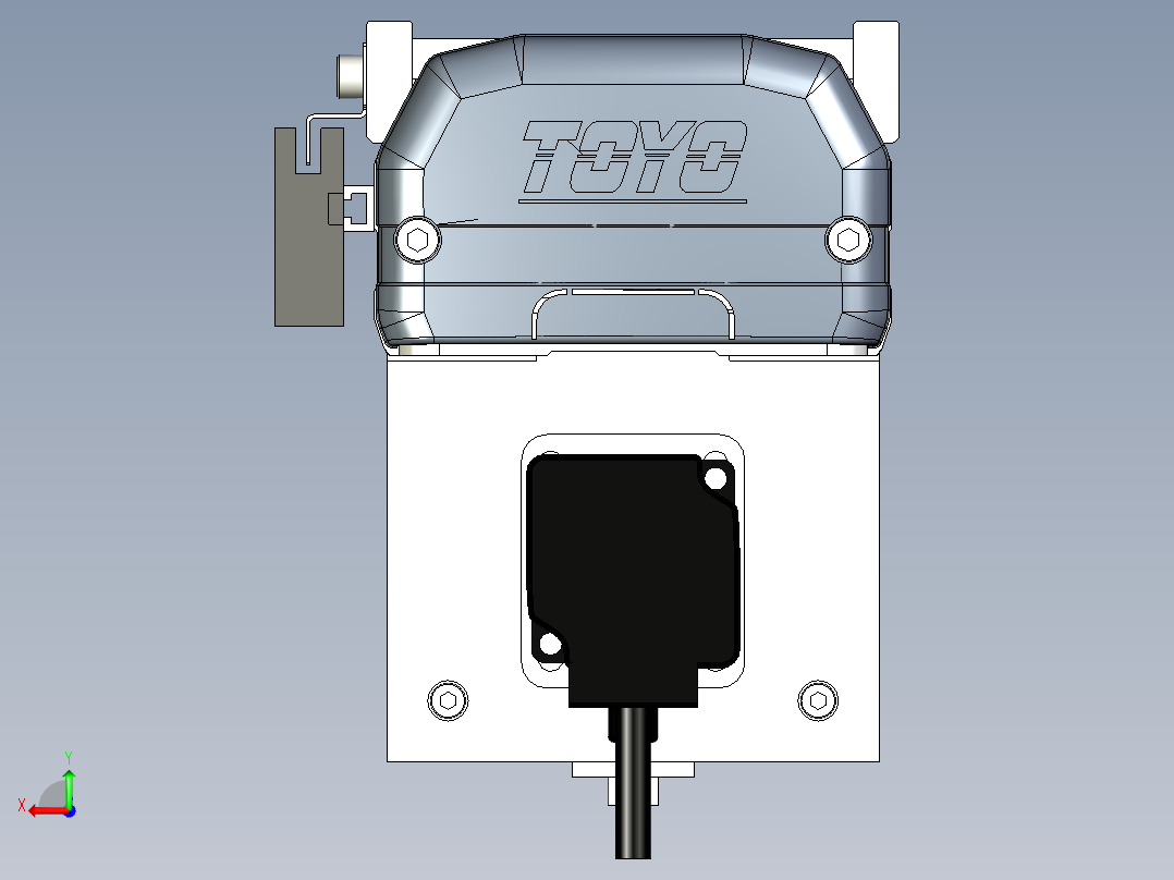 Toyo东佑达直线模组-ETH10-150-BM-100W+ 煞車后视图