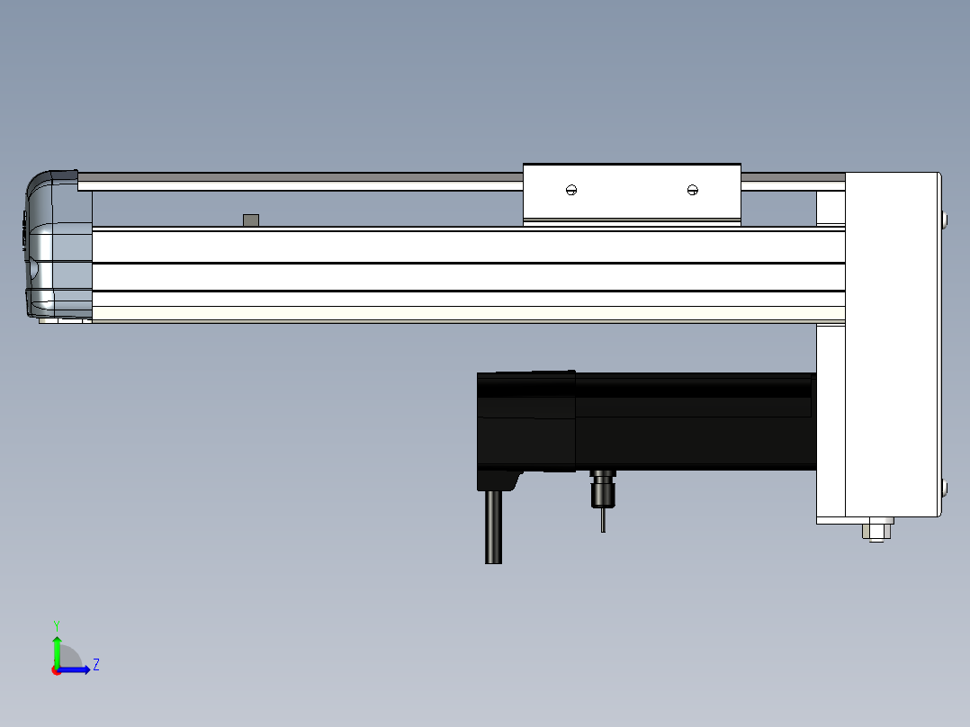 Toyo东佑达直线模组-ETH10-150-BM-100W+ 煞車左视图