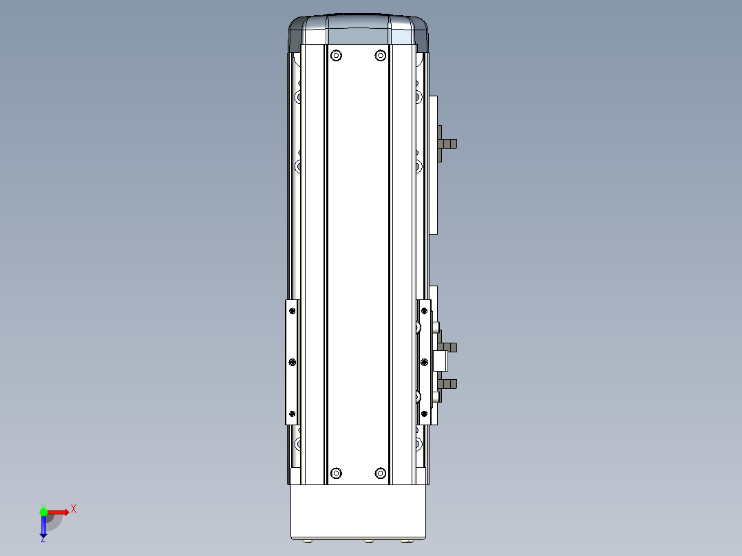 Toyo东佑达直线模组-ETH10-150-BM-100W+ 煞車俯视图