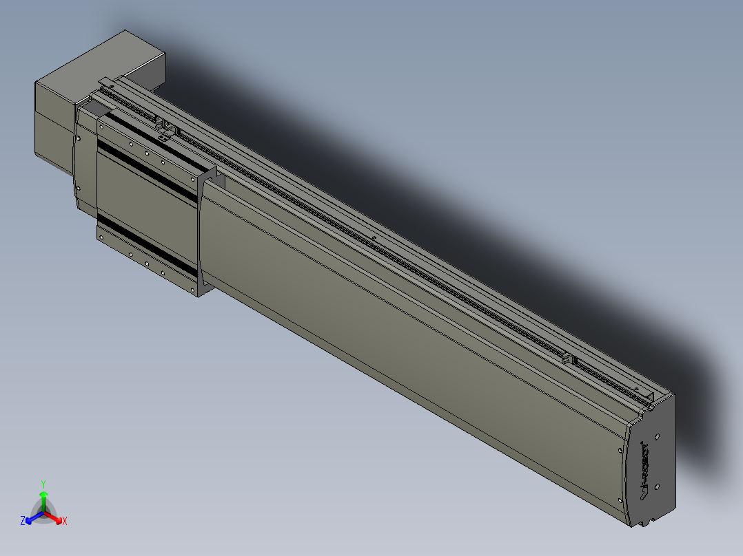 威洛博VBF22-S850-BRD正等轴测图