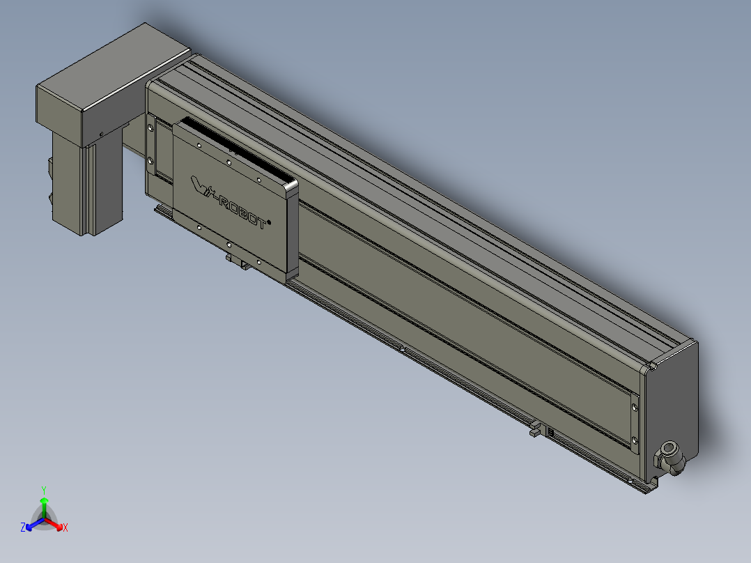 威洛博VBC14-S400-BRU-P40正等轴测图