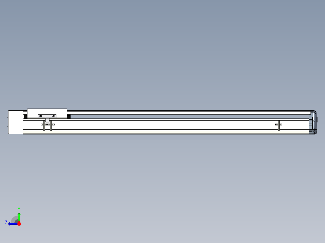 Toyo东佑达直线模组-ETH17-900-BR-M75B右视图
