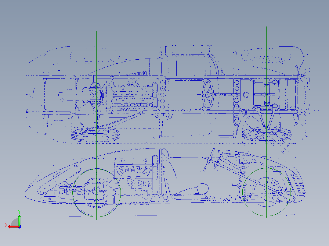 阿尔法·罗密欧跑车后视图