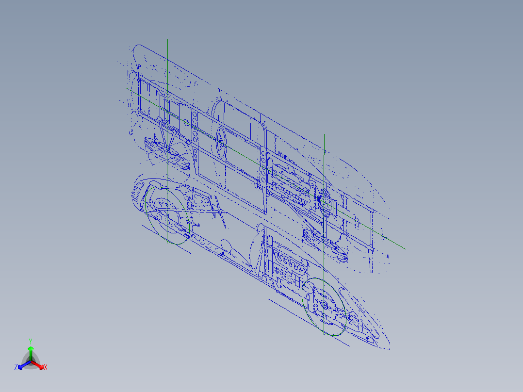 阿尔法·罗密欧跑车正等轴测图