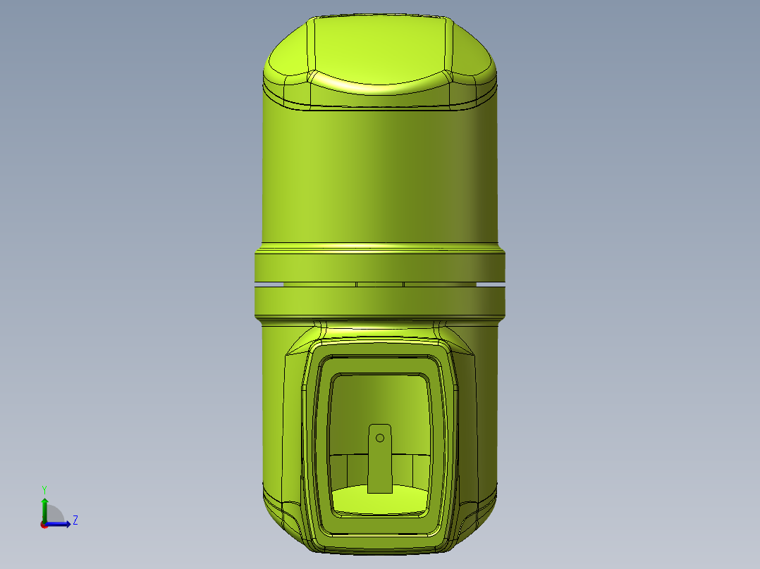 55-75-130中间连接器.SLDASM左视图
