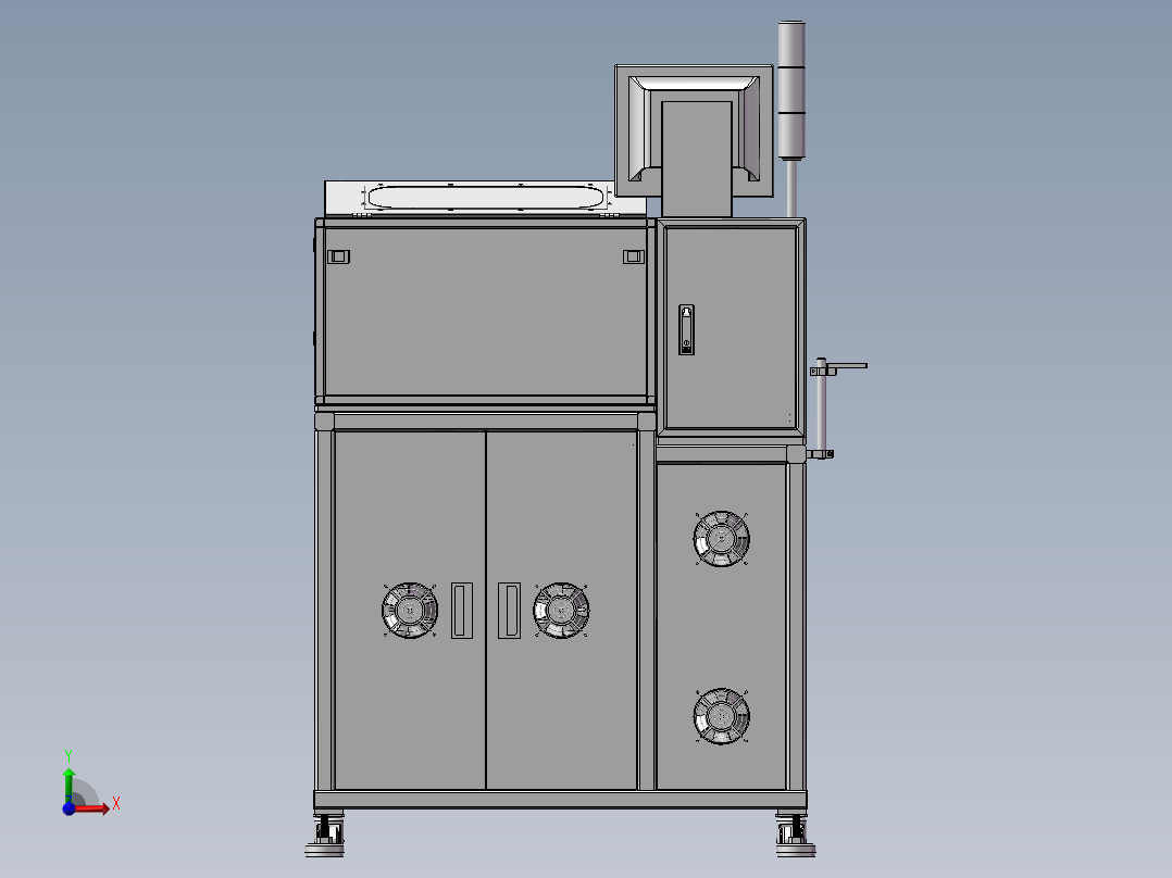 SMT测试分选设备前视图