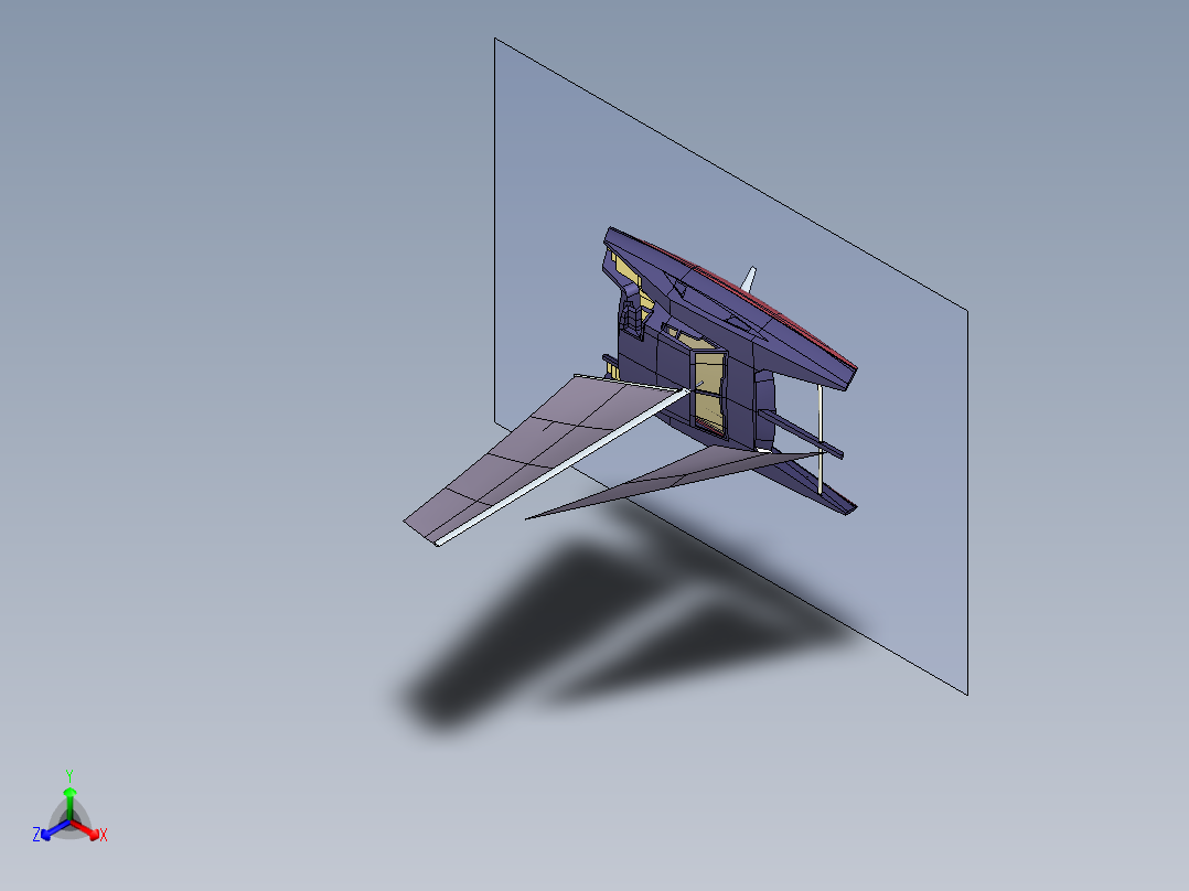 巡航双体船、帆船双体船、多体船正等轴测图