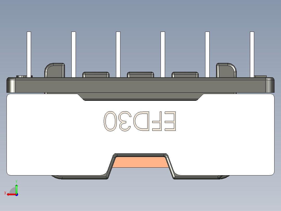 EFD30变压器后视图