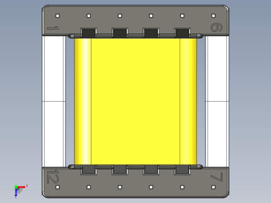 EFD30变压器俯视图