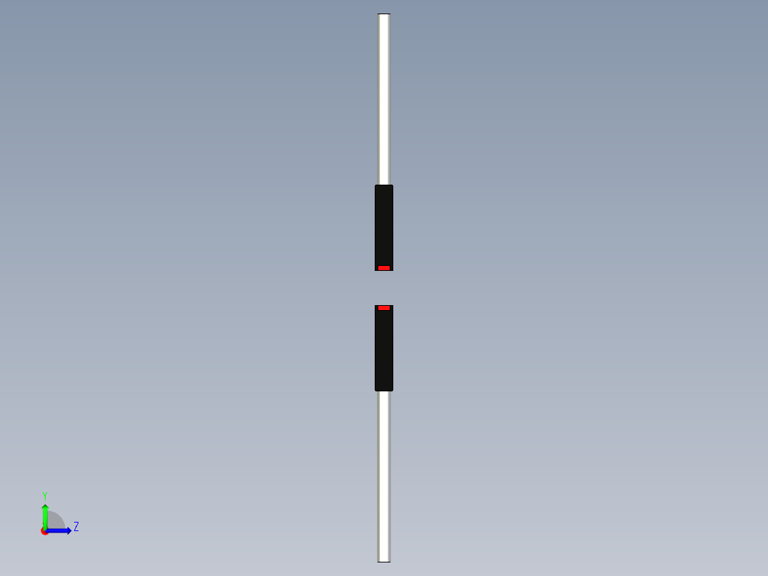 矩阵光纤_对射型FT-S21左视图