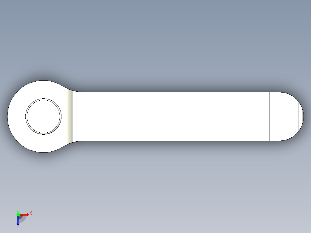 人體工學型調整把手(母牙 SUS製)ERX.SST-3D多系列多零件图纸模型俯视图