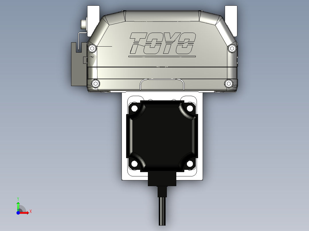 Toyo东佑达直线模组-ETH13-400-BM-400W+煞車前视图