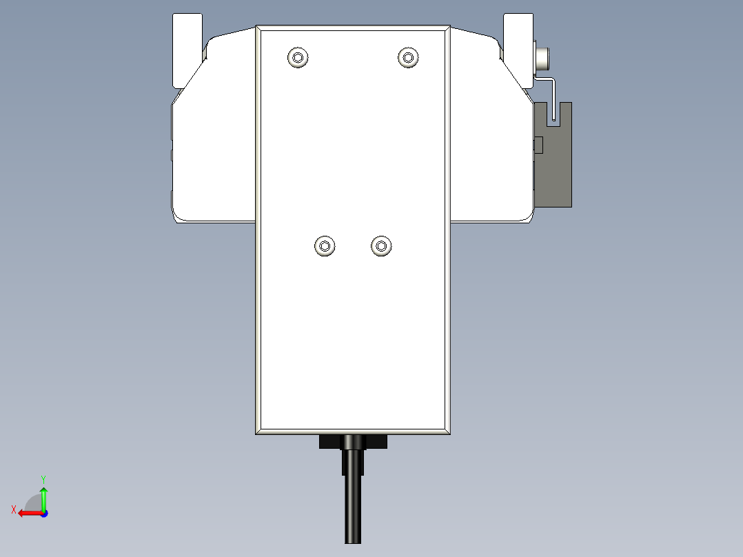 Toyo东佑达直线模组-ETH13-400-BM-400W+煞車后视图