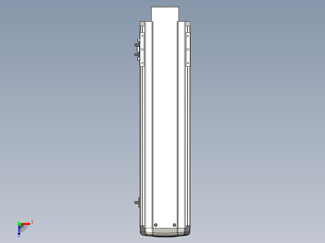 Toyo东佑达直线模组-ETH13-400-BM-400W+煞車俯视图