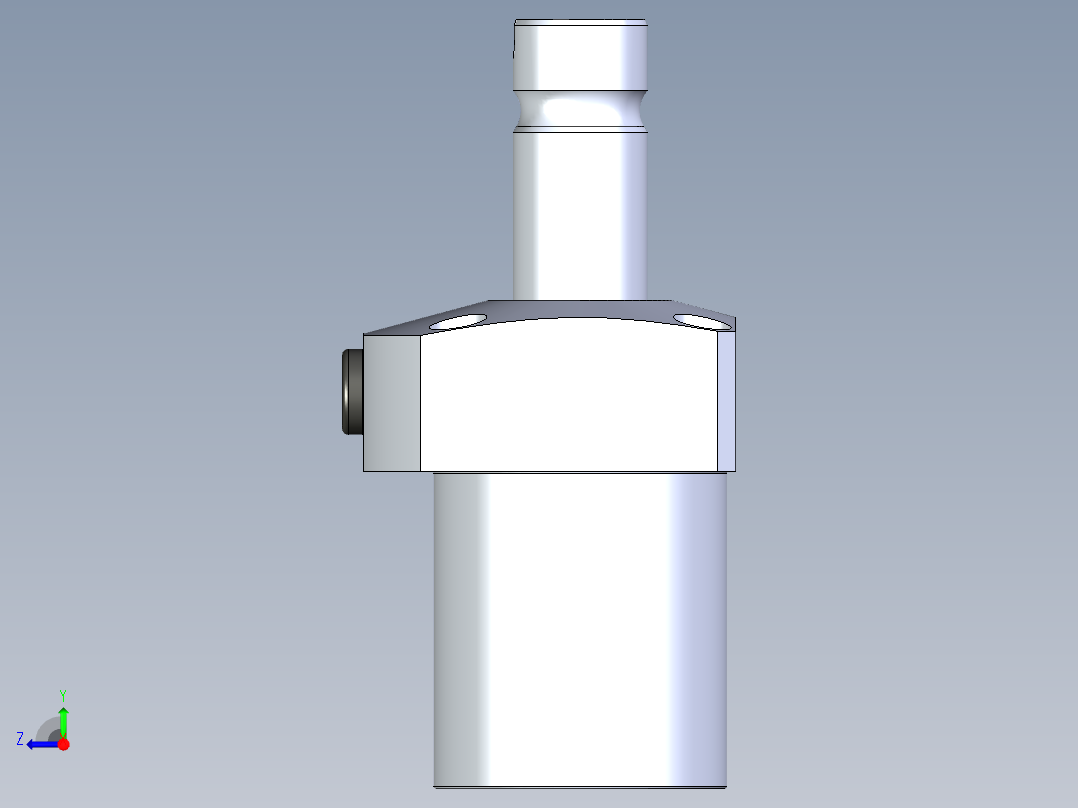 KOSMEKLT0480-CR-F多系列多零件图纸模型多系列多零件图纸模型右视图