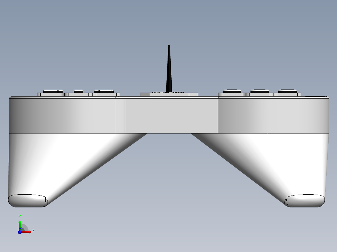 游戏手柄 (2)前视图