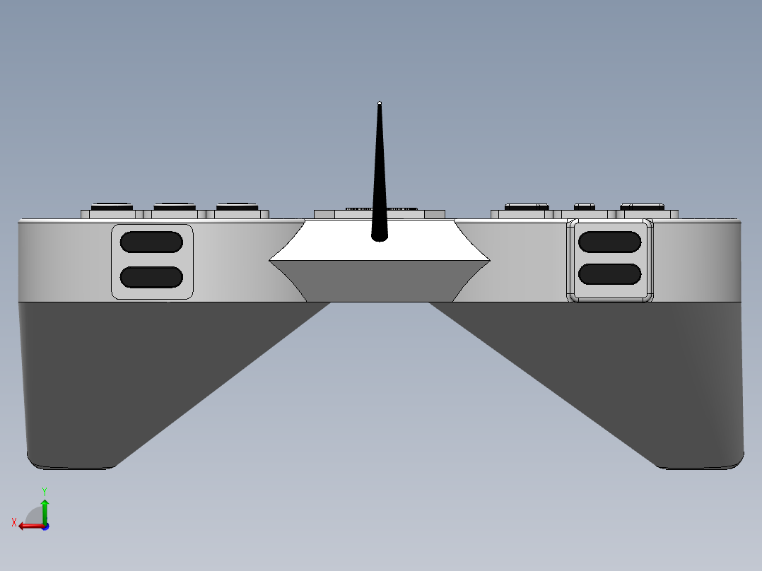 游戏手柄 (2)后视图