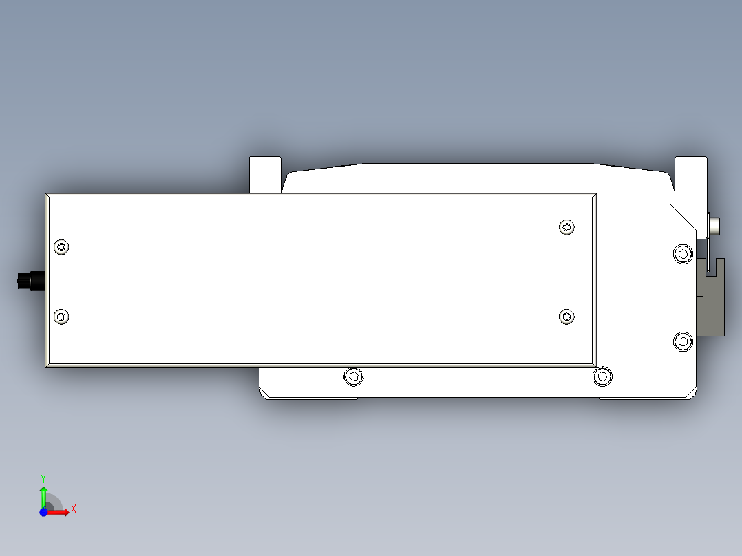Toyo东佑达直线模组-ETH22-1500-BR-750W+煞車前视图