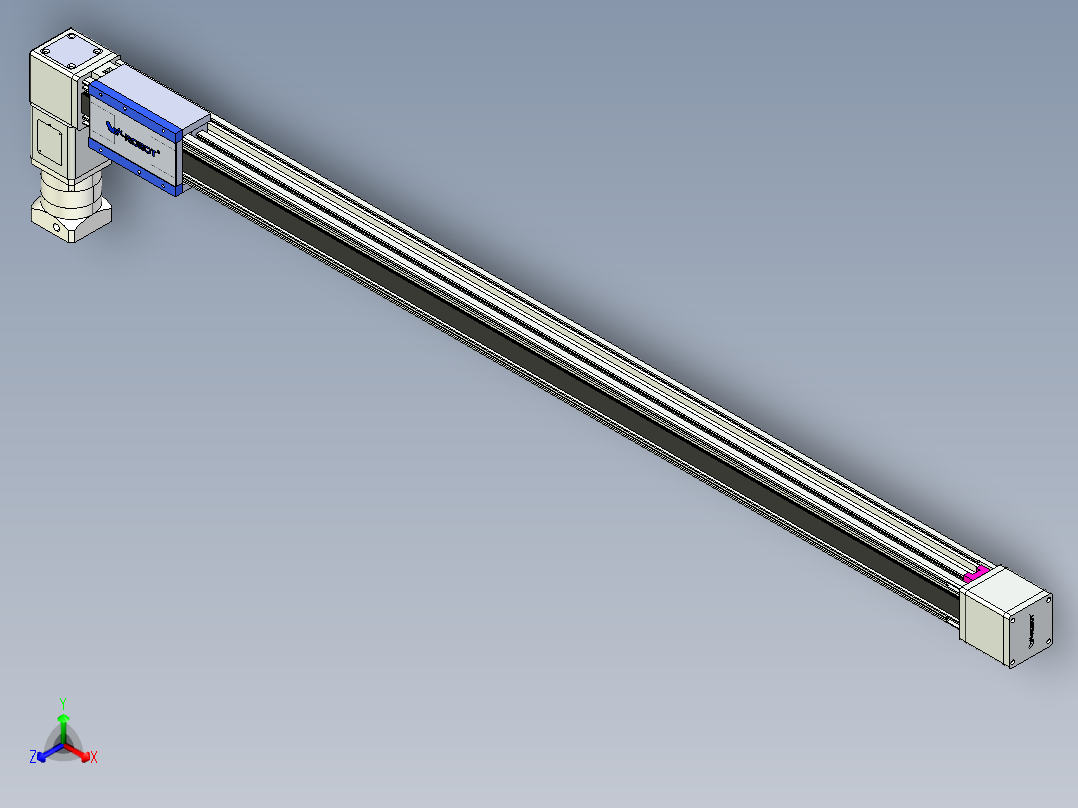 威洛博LB.GB同步带传动--欧规系列GB8-L192-S1600-BL-P75-K主视图