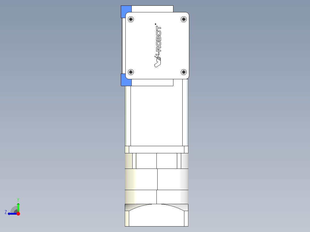 威洛博LB.GB同步带传动--欧规系列GB8-L192-S1600-BL-P75-K右视图