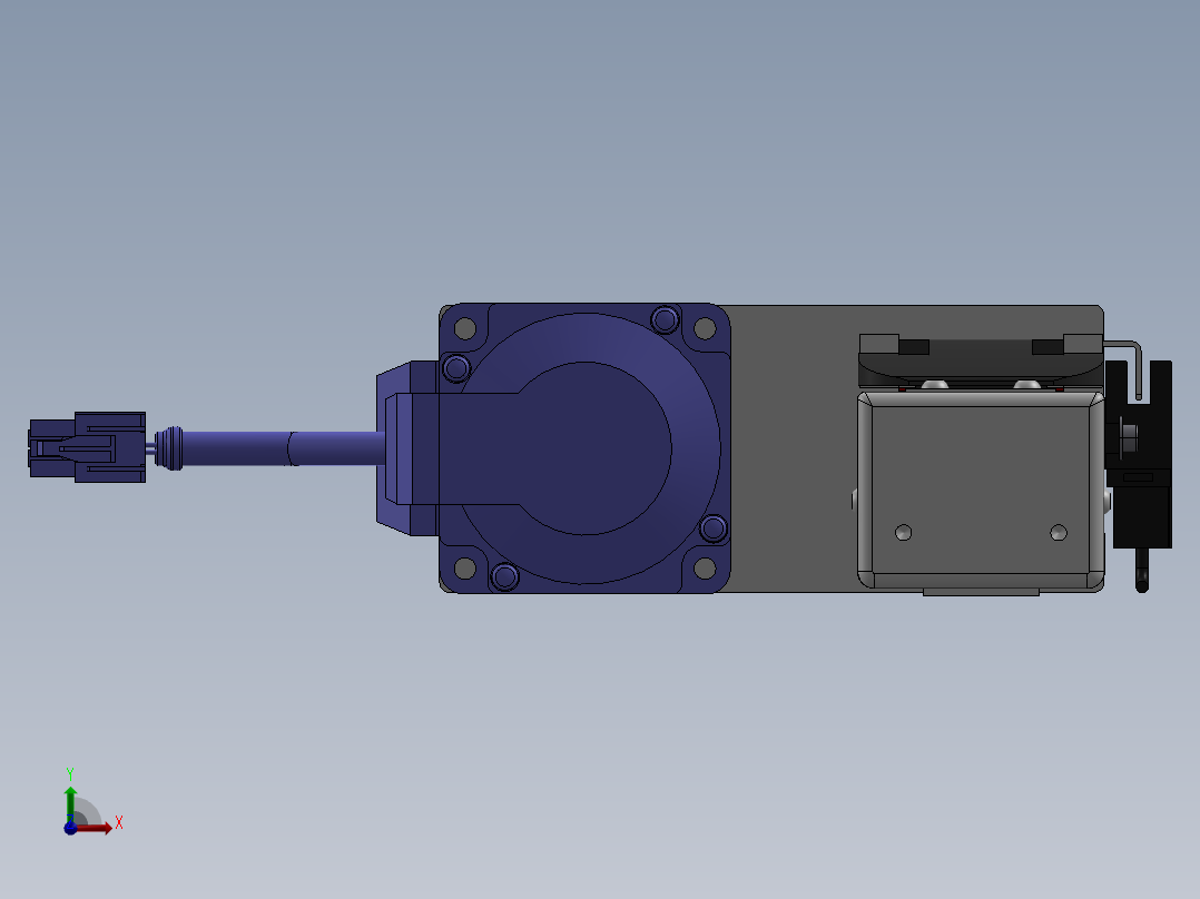 精密模组MY50-T10-350L-BL-P20B-C4-C前视图