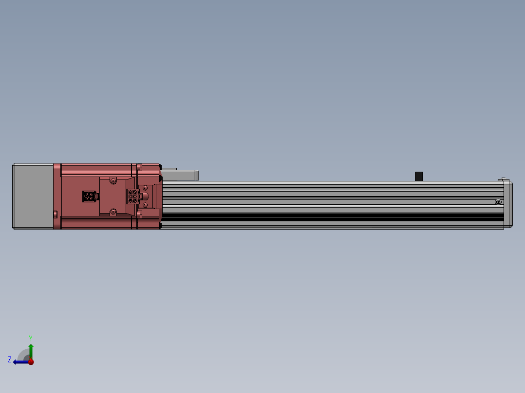 精密模组MY60-T10-250L-BL-P20B-C4-C右视图