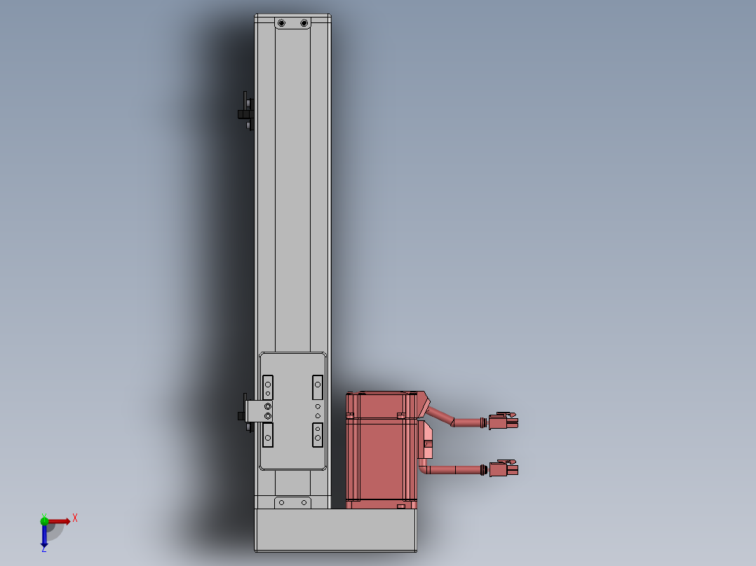 精密模组MY60-T10-250L-BL-P20B-C4-C俯视图