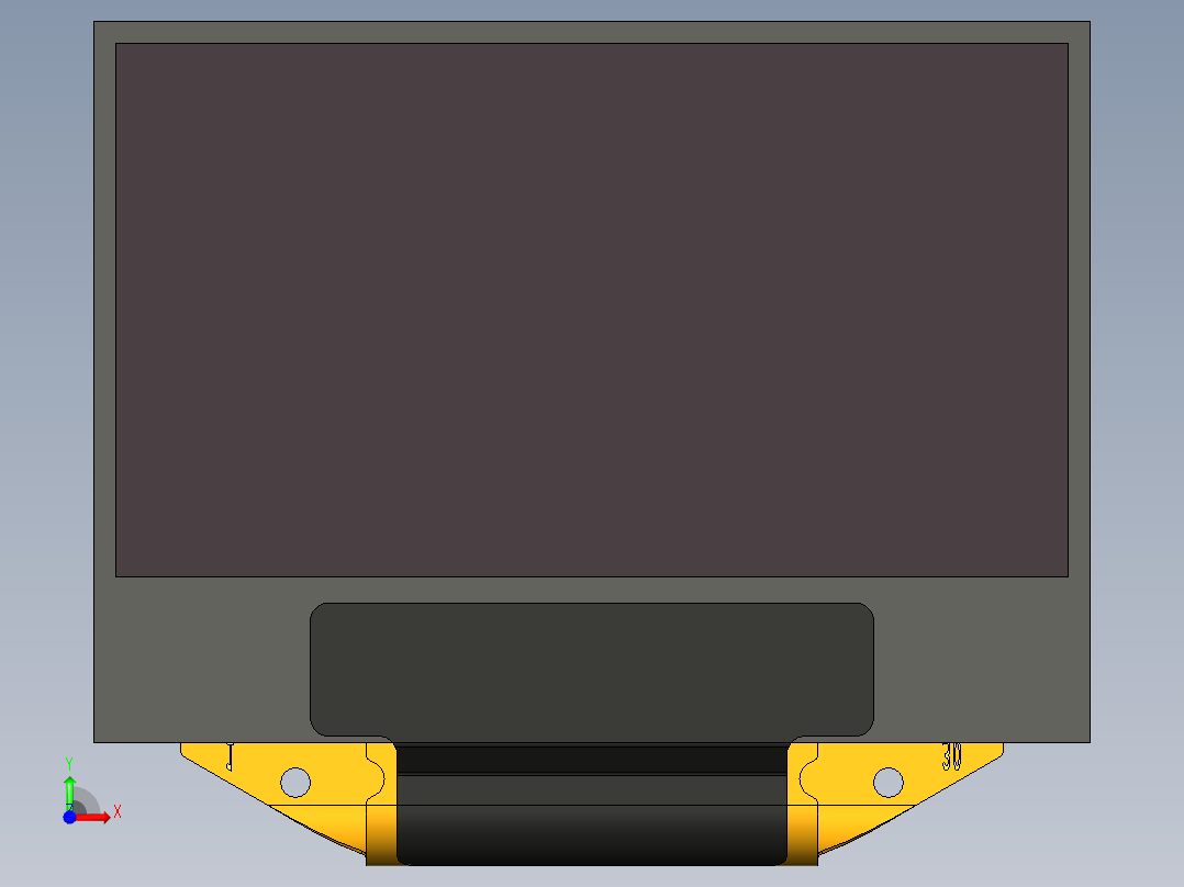 光电元件封装-UG-2864HSWEG01前视图