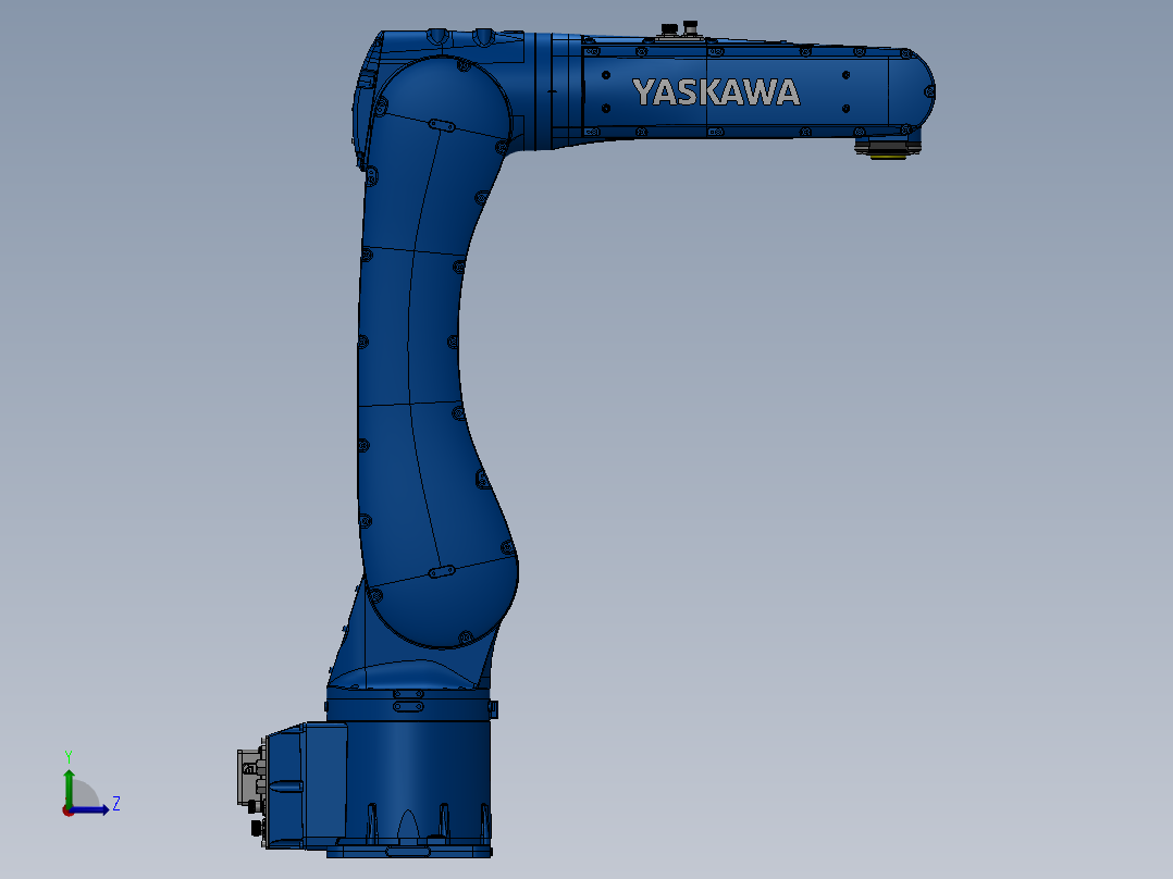 安川机器人 GP10左视图