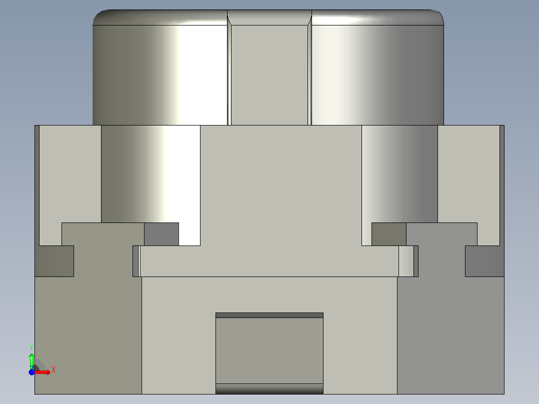 1 6毫米方形长程SMD轻触开关前视图