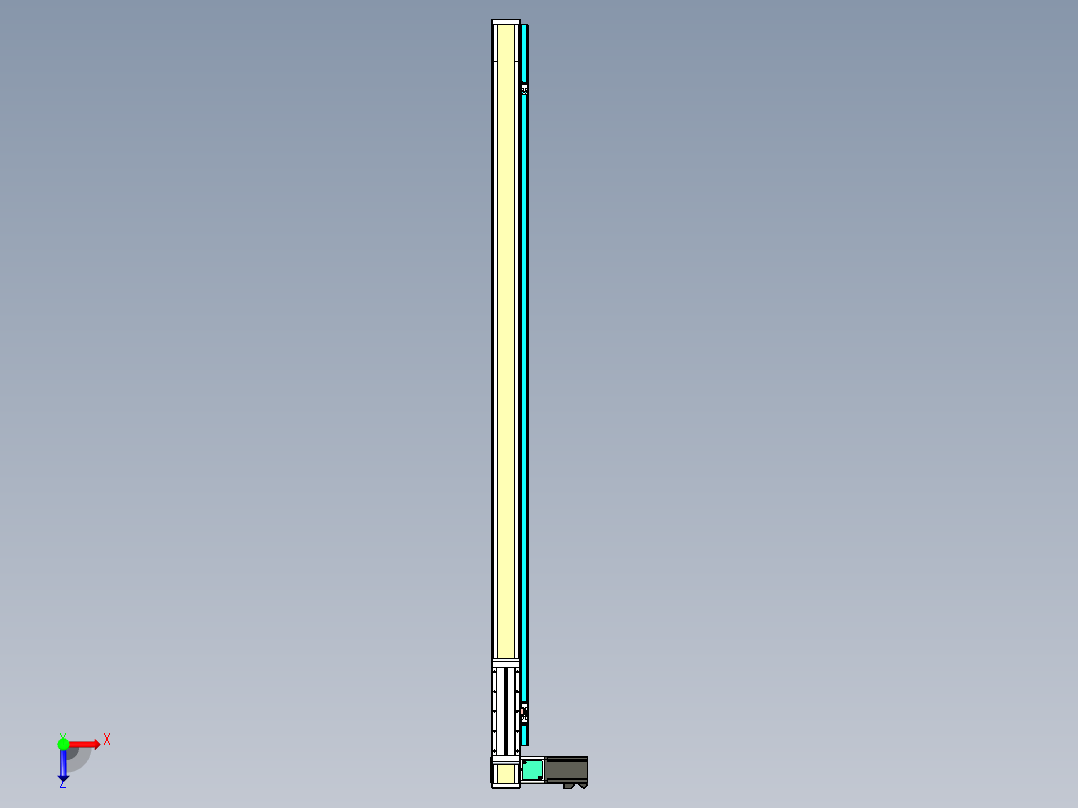 欧规系列-LB6-L130-C-S1400-BL-P40-D3俯视图