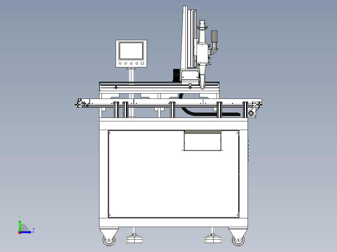 伺服自动灌胶机==822206=40左视图