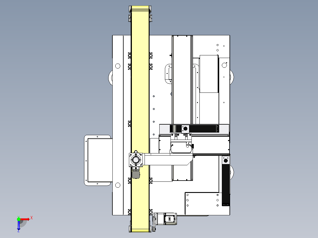 伺服自动灌胶机==822206=40俯视图