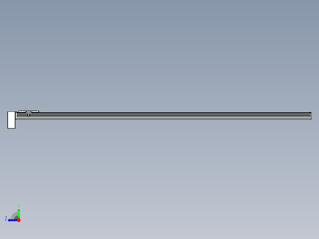 同步带全封闭直线模组TPA-HCB-14D-120-L2350-RP-C-P40-N3右视图