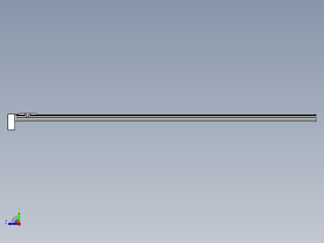 同步带全封闭直线模组TPA-HCB-14D-120-L2550-RP-C-P40-N3右视图