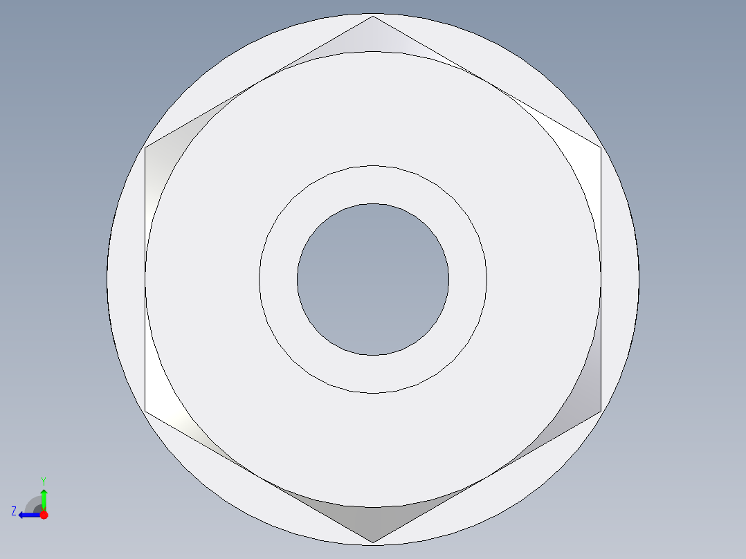 卡套式工业通用硬管接头EO_Weld_bulkhead_fitting_ESV12ZS右视图