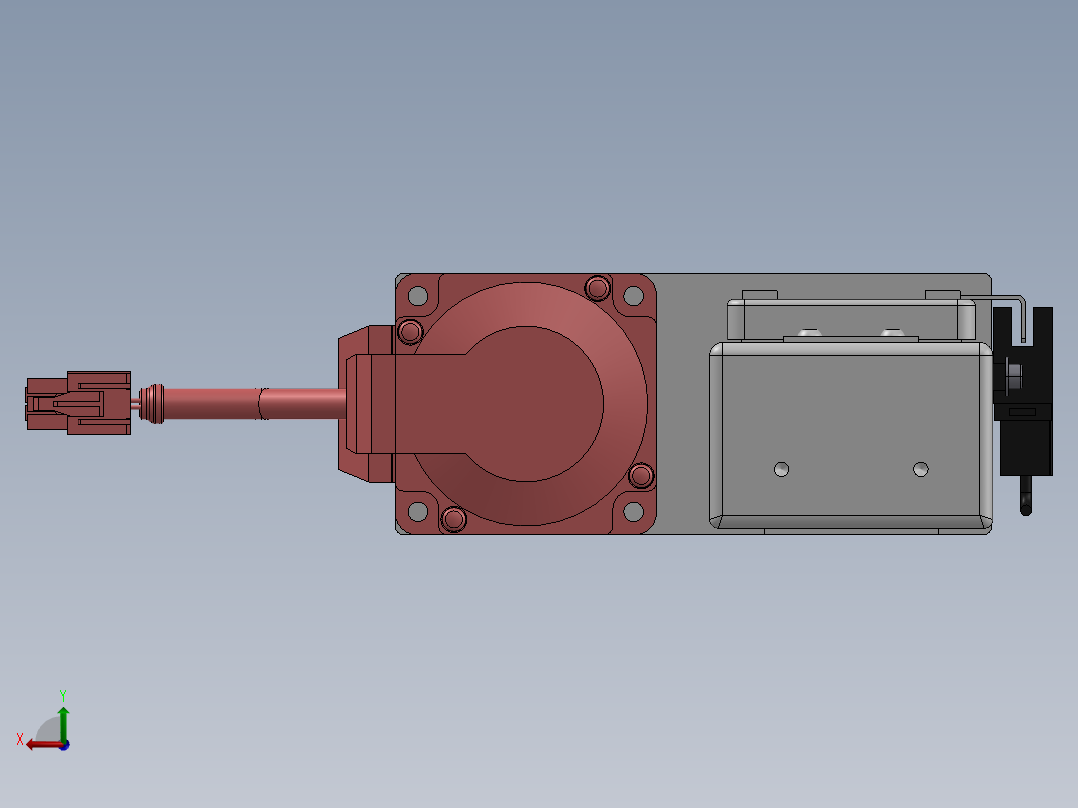 精密模组MY60-T10-100L-BL-P20B-C4-C后视图