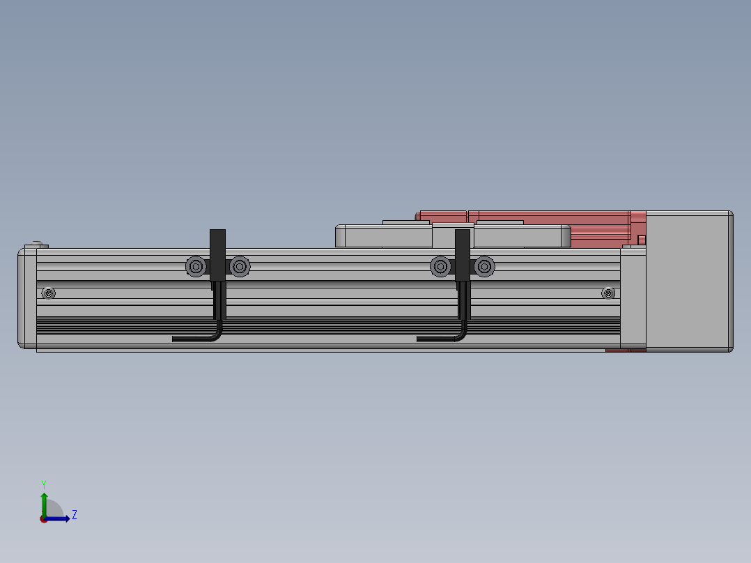 精密模组MY60-T10-100L-BL-P20B-C4-C左视图