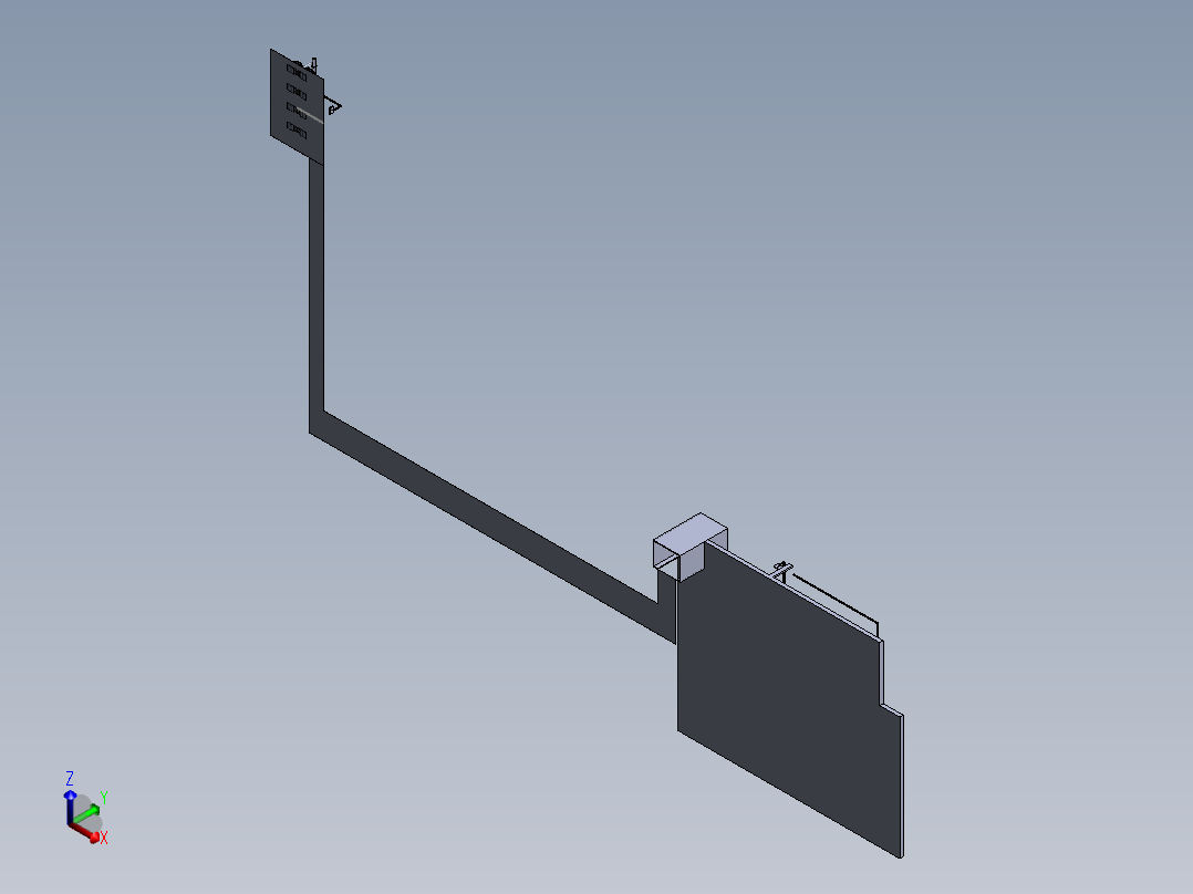 激光室正等轴测图