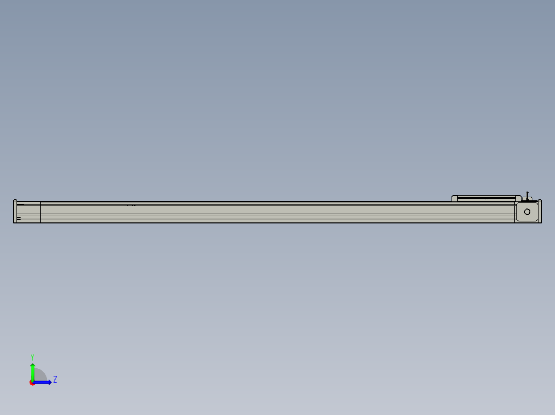 欧规系列-LB8-L150-S1500-BL-ZP75-C3左视图