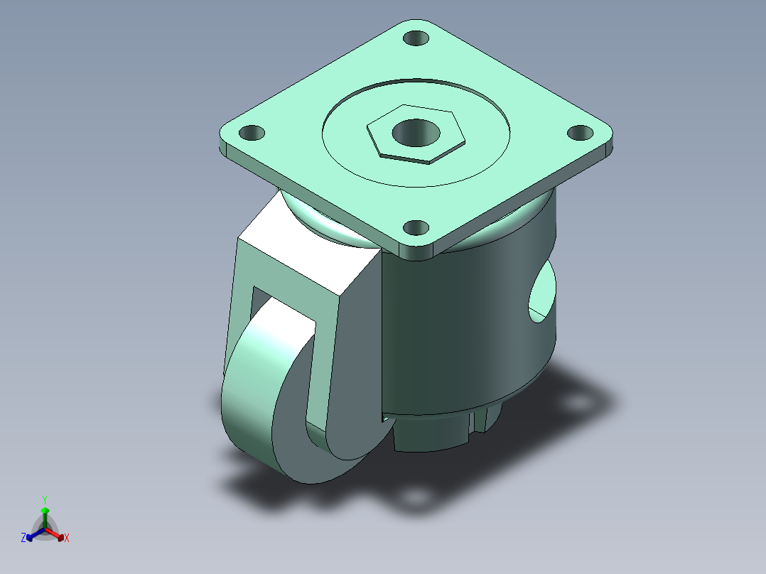 GD-60F正等轴测图