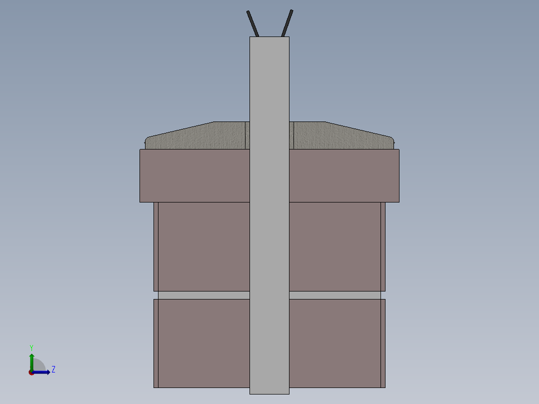 眼镜显示装置左视图