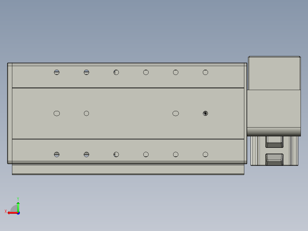 威洛博VBF17-S100-BRU后视图