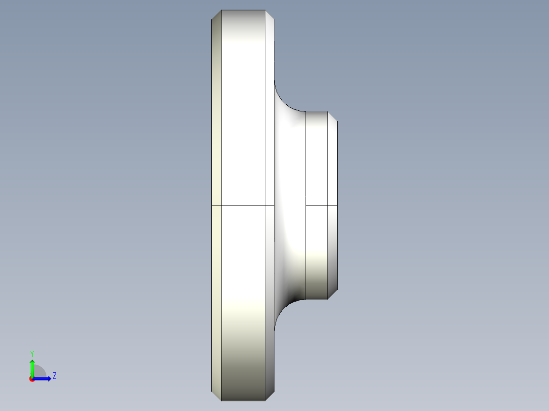 水平調整腳座(迷你型)2256(B)-3D多系列多零件图纸模型左视图