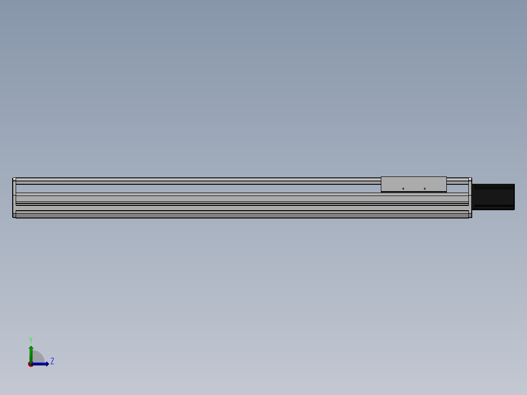 精密模组MY170-T10-800L-BC-P40B-C4-C左视图